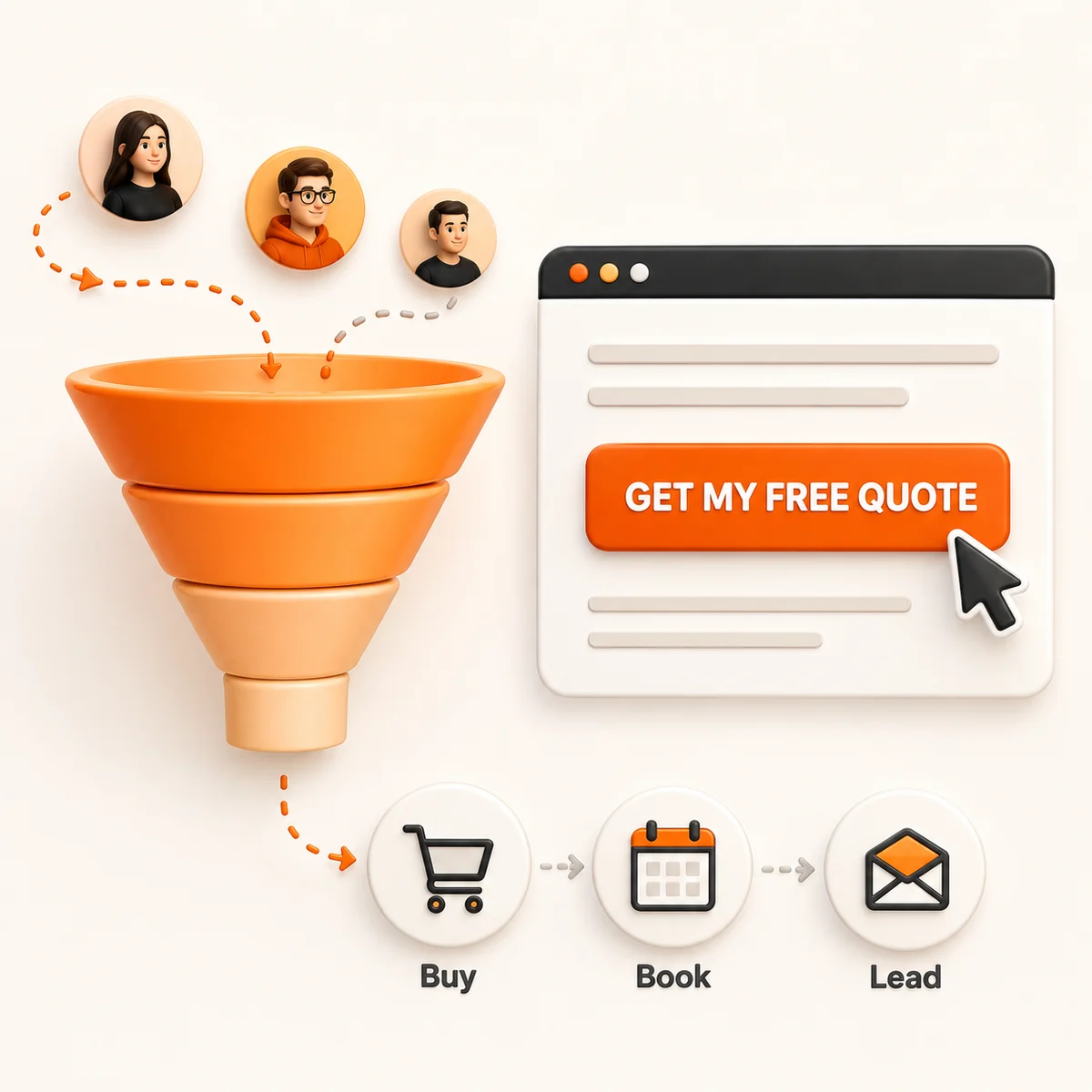 What is a conversion? — illustration