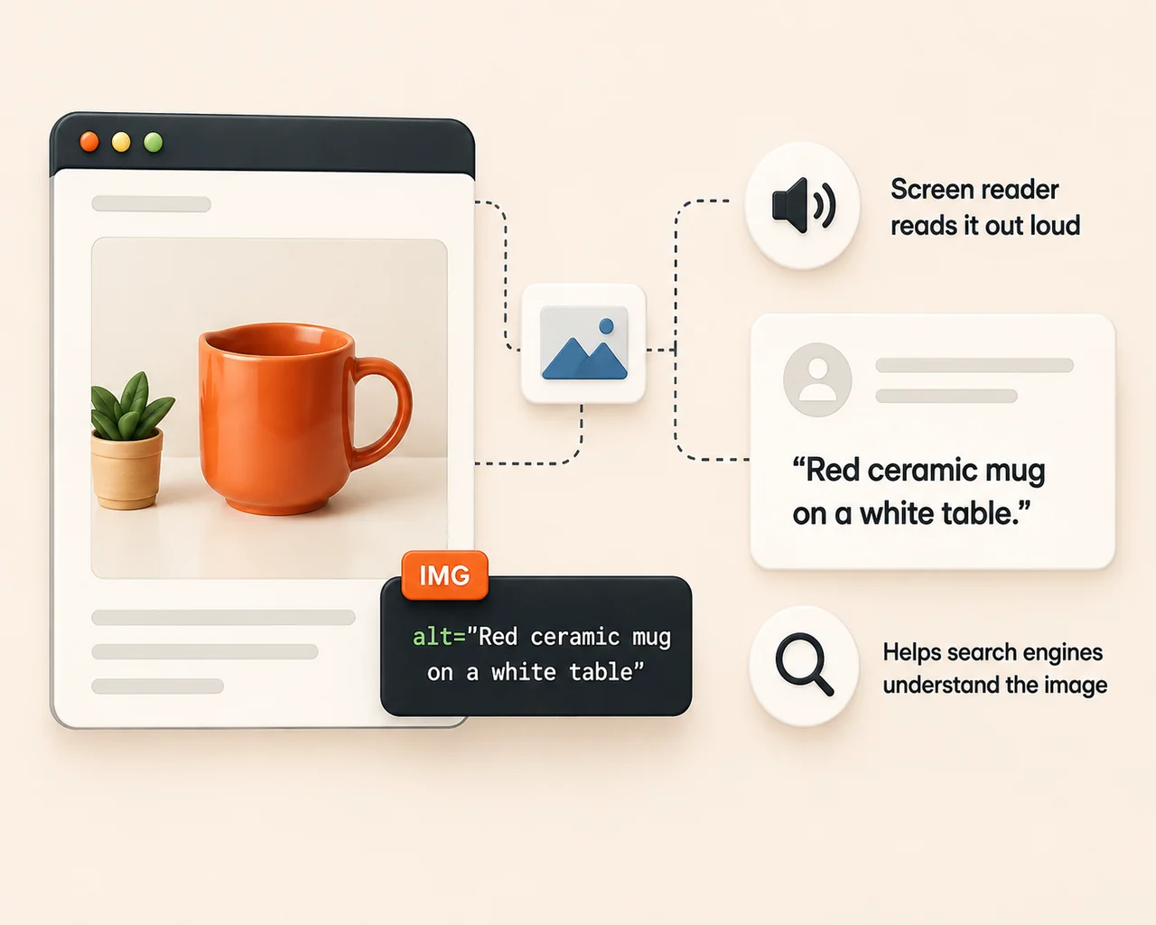 What is alt text? — illustration
