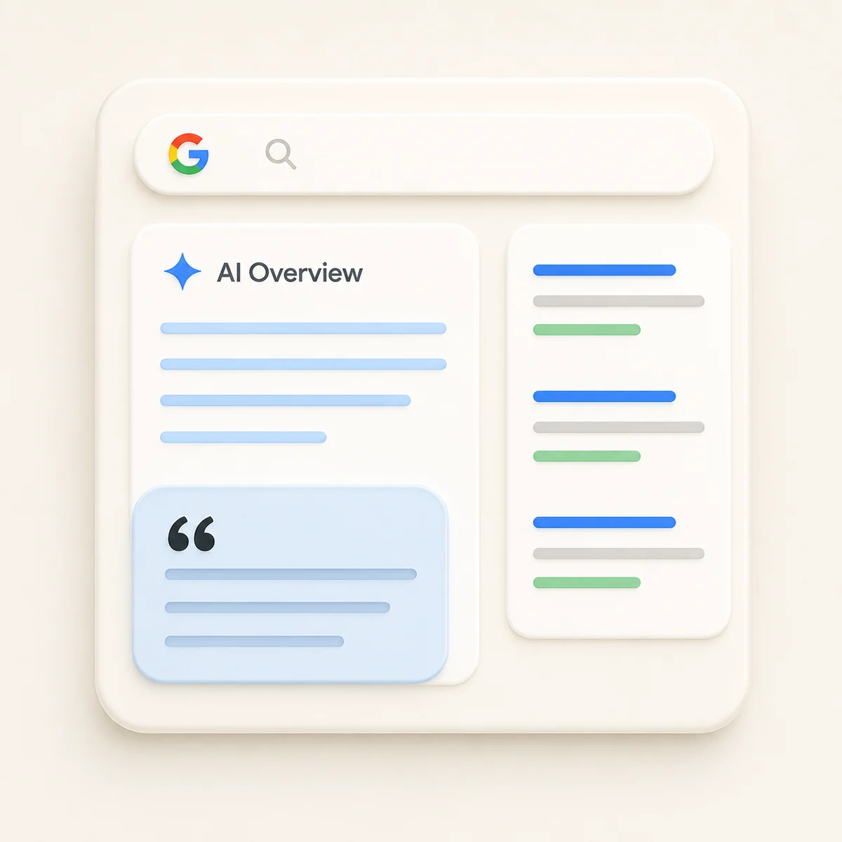 What is an AI Overview? — illustration