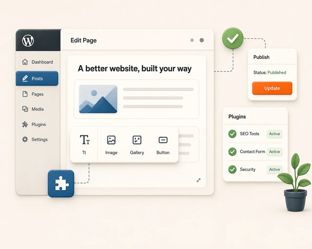 What is a CMS? — illustration