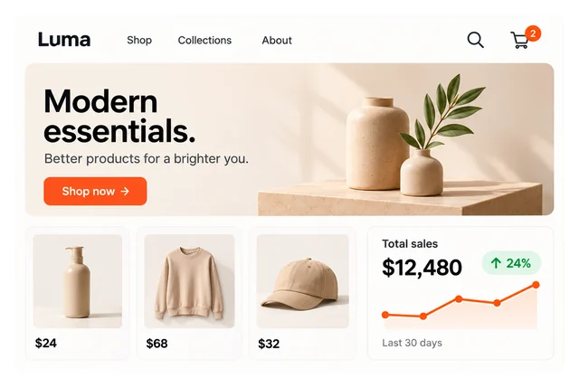 Shopify store graphic