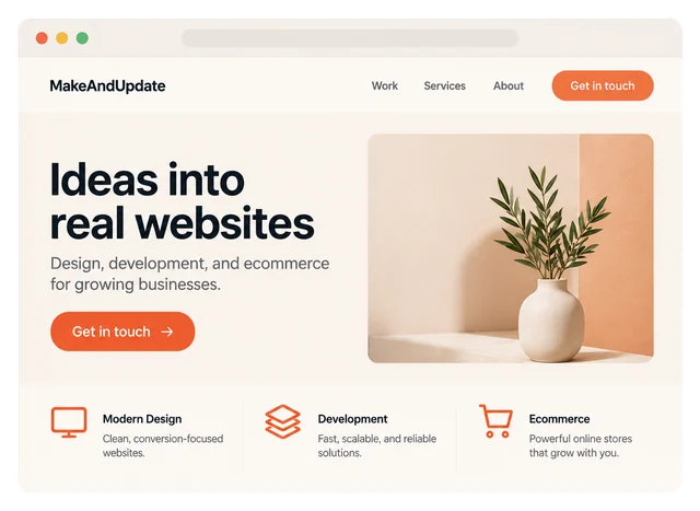 Illustration Sites web